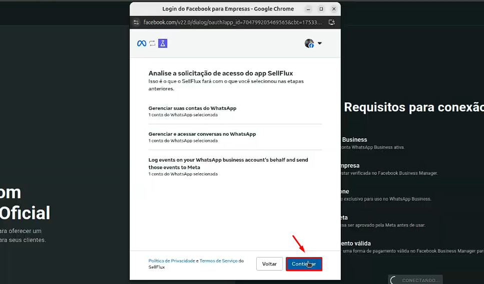API OFICIAL - Conexão Simplificada