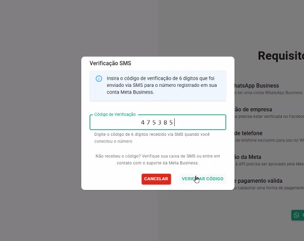 API OFICIAL - Conexão Simplificada