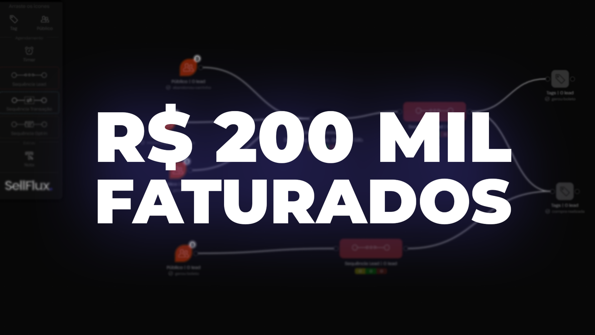 Projeto digital conquista mais de R$ 200 mil em faturamento com apoio da SellFlux
