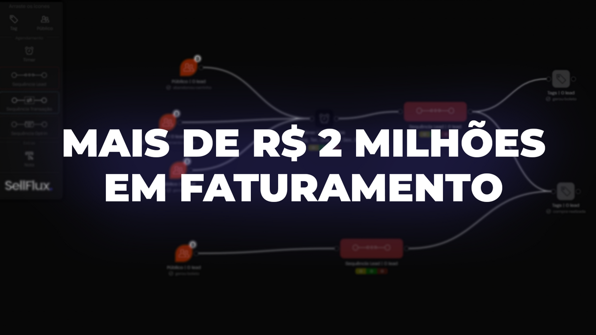 Especialista em mentorias fatura mais de R$ 2 milhões com estrutura criada na SellFlux