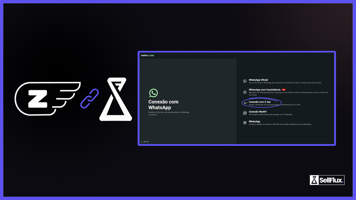 Guia completo para integrar a Z-API ao SellFlux
