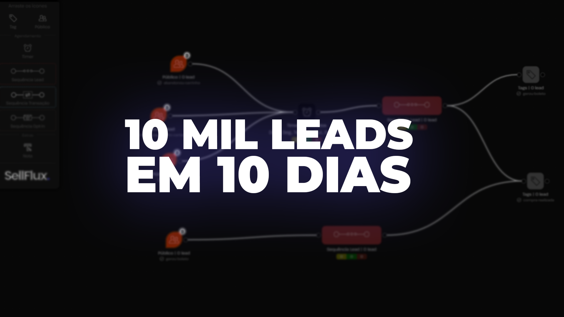 Estrategista atinge 10 mil leads em 10 dias usando funil com e-mails e CRM da SellFlux