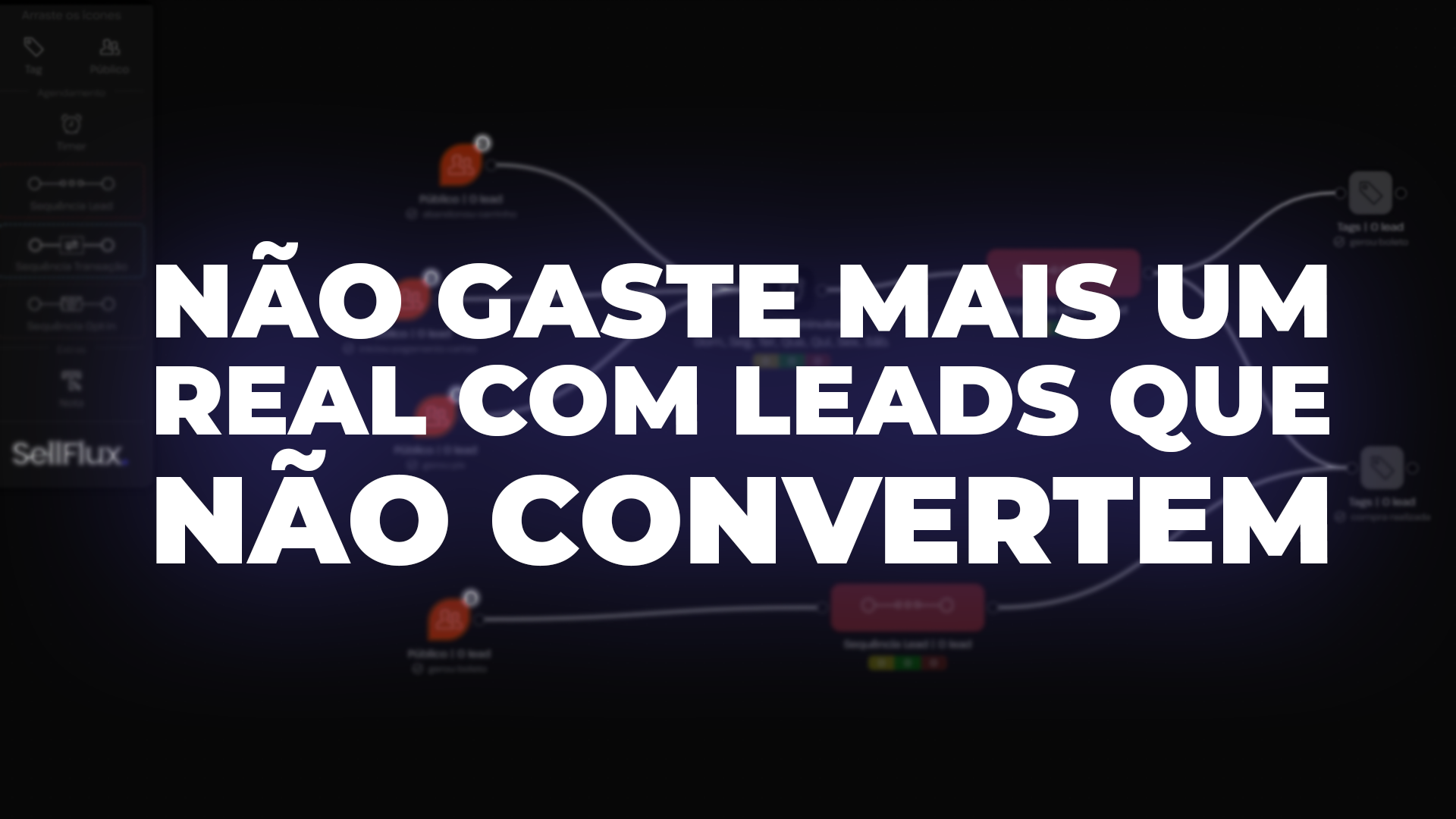 Não gaste mais um real com leads que não convertem