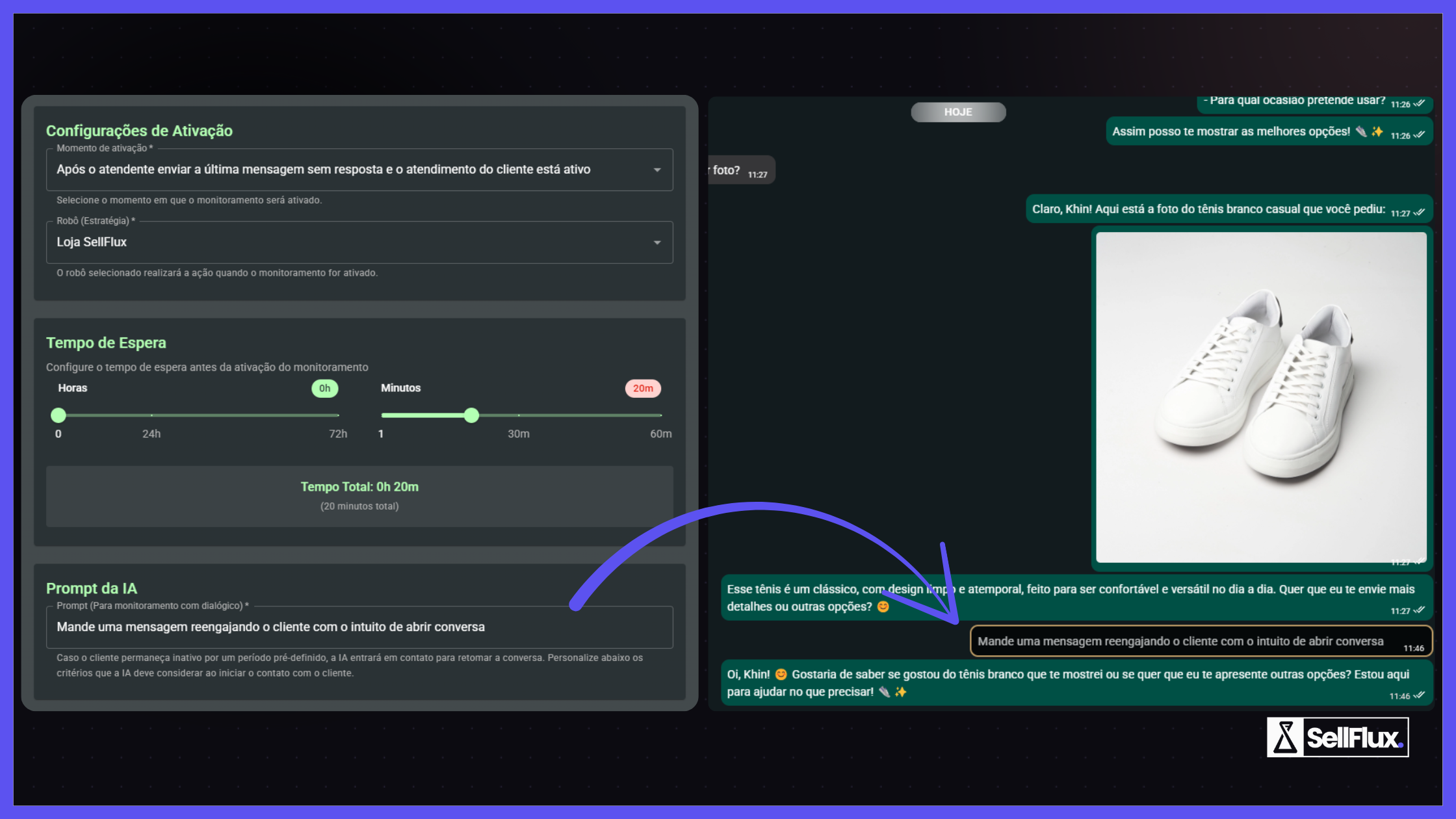 Criando Follow-up com IA