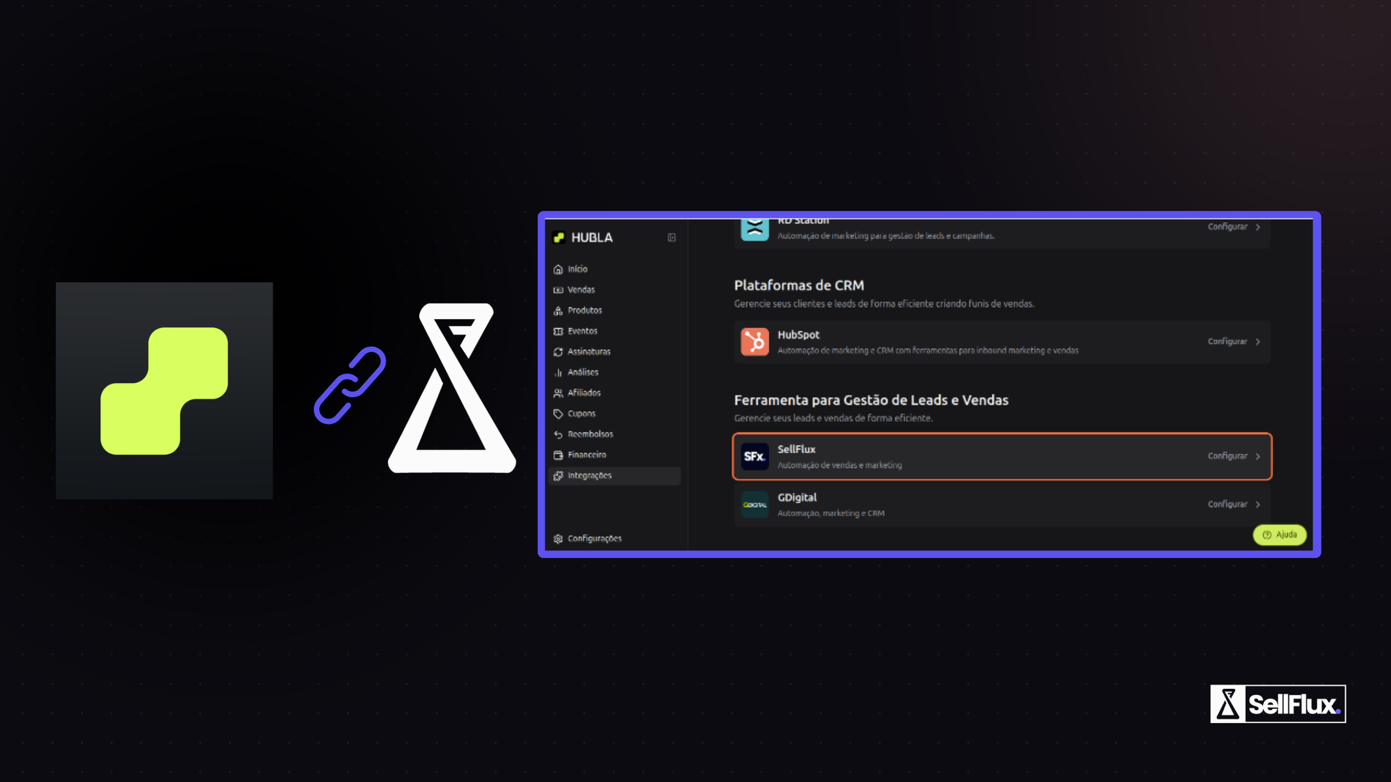Integrando com a Hubla