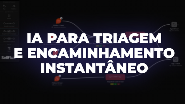 IA para triagem inteligente e encaminhamento instantâneo