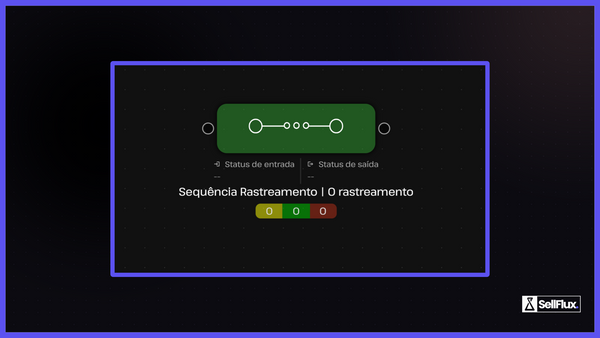 Como utilizar a sequência de rastreamento