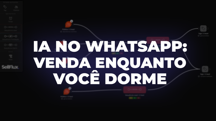 Inteligência artificial no WhatsApp: venda enquanto você dorme